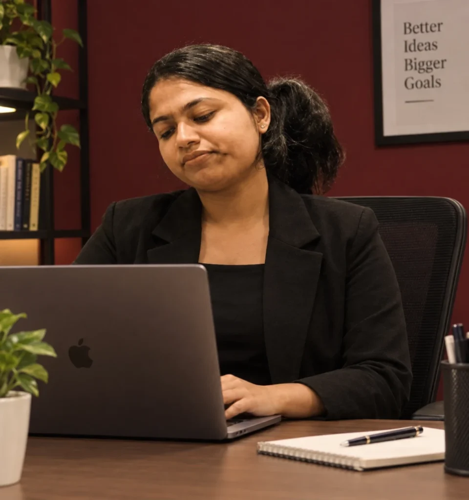 freelance digital marketer working